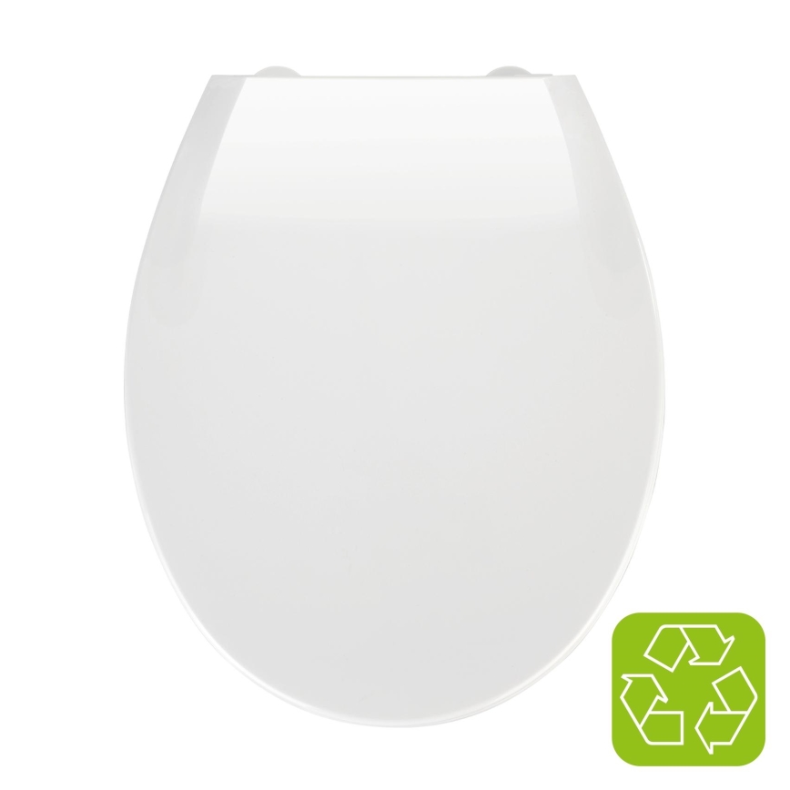 WENKO 21901100-WC deska sedesowa KOS 44x37 cm biała/srebrna