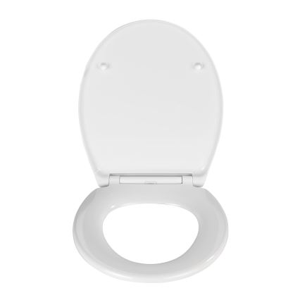 WENKO 21903100-deska WC SAMOS 44,5x37,5 cm biała/srebrna