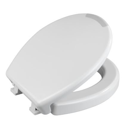 WENKO 21905100 - Deska sedesowa SECURA 37x44 cm biała/szara