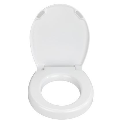 WENKO 21905100 - Deska sedesowa SECURA 37x44 cm biała/szara