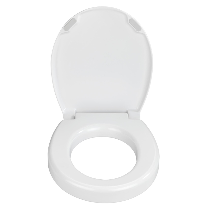 WENKO 21905100 - Deska sedesowa SECURA 37x44 cm biała/szara