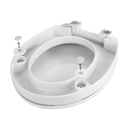WENKO 21905100 - Deska sedesowa SECURA 37x44 cm biała/szara