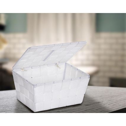 WENKO 22077100 - Kosz ADRIA 19x14 cm biały