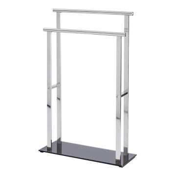 WENKO 22089100 – Wieszak LAVA 52x81,5 cm stal nierdzewna/srebrny/czarny