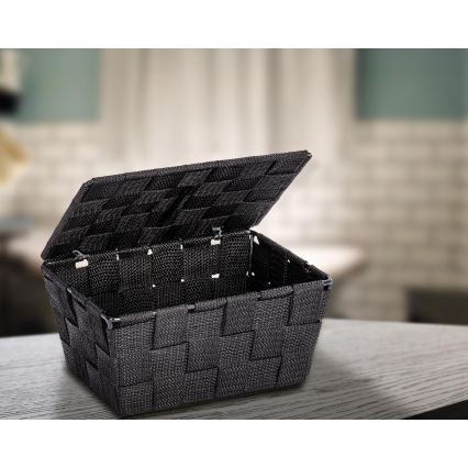 WENKO 22197100 - Kosz ADRIA 19x14 cm czarny