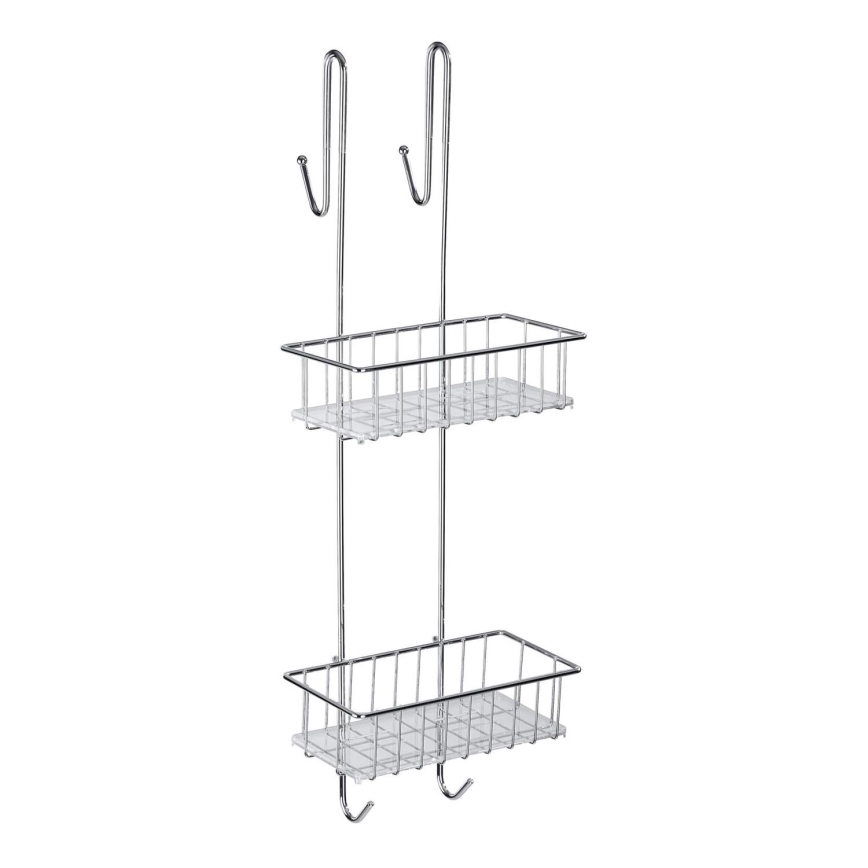 WENKO 22213100 - Stojak ALDO 24,5x70 cm nierdzewny/srebrny