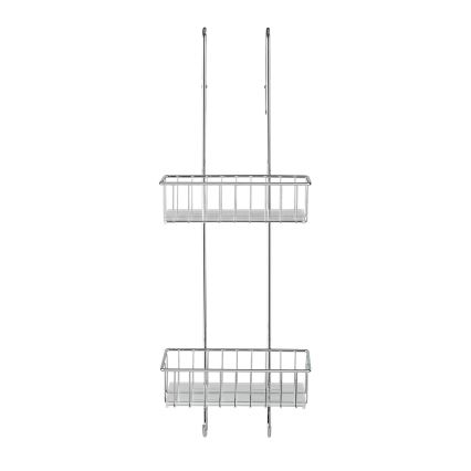 WENKO 22213100 - Stojak ALDO 24,5x70 cm nierdzewny/srebrny