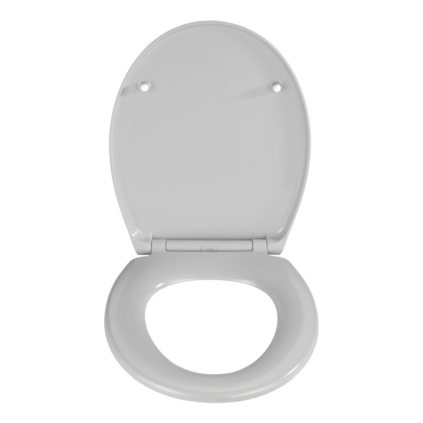 WENKO 22402100-WC deska sedesowa SAMOS 44,5x37,5 cm szary/srebrny