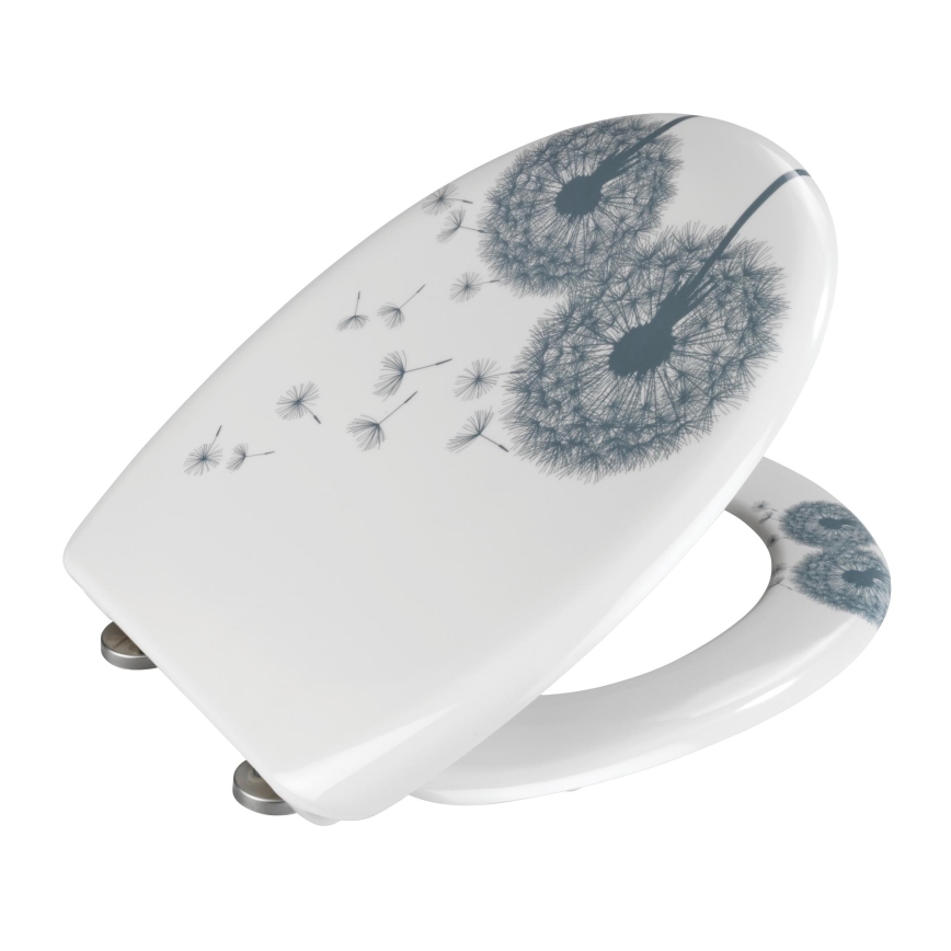 WENKO 22409100-WC deska sedesowa ASTERA 45x38 cm wielobarwna/srebrna