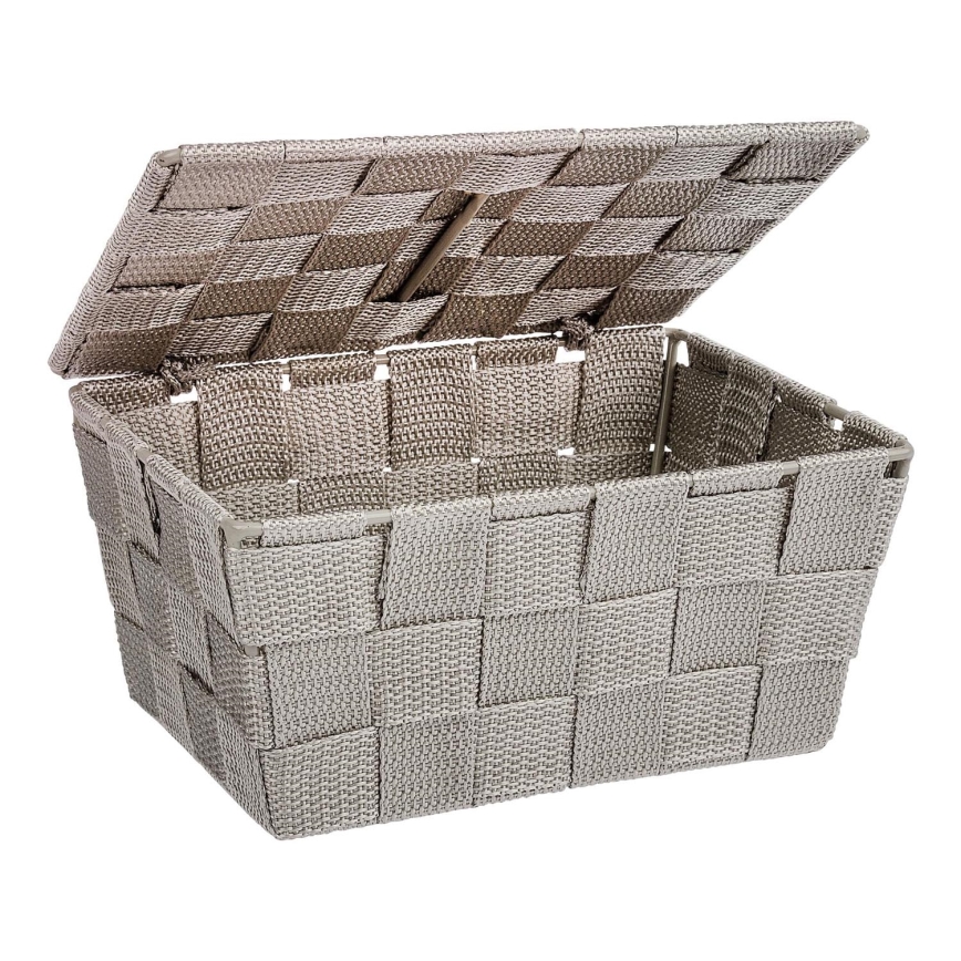 WENKO 22575100 - Kosz ADRIA 19x14 cm beżowy