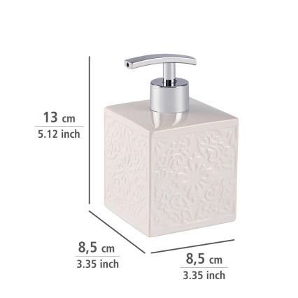 WENKO 22650100 - Dozownik mydła CORDOBA 500 ml biały