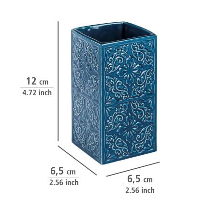 WENKO 22652100 - Kubek CORDOBA 6,5x12 cm niebieski