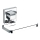 WENKO 22687100 - Uchwyt na papier toaletowy VACUUM-LOC QUADRO ED 14x11 cm chrom błyszczący