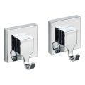 WENKO 22688100-Hak VACUUM-LOC QUADRO ED 6x7 cm srebrny/błyszczący chrom