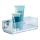 WENKO 22692100-Półka VACUUM-LOC QUADRO ED 25,5x14 cm srebrna/przezroczysta