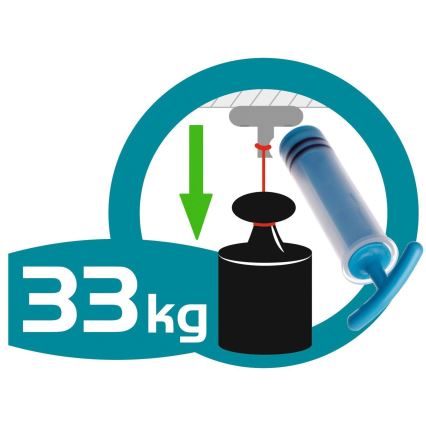 WENKO 22692100-Półka VACUUM-LOC QUADRO ED 25,5x14 cm srebrna/przezroczysta