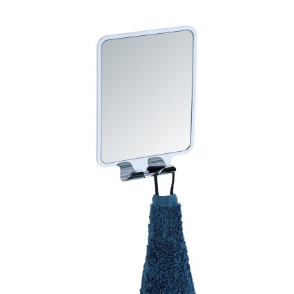 WENKO 22693100 - Lustro kosmetyczne VACUUM-LOC QUADRO ED 14x19,5 cm błyszczący chrom