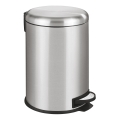 WENKO 22704100 - Kosz LEMAN 30,5x44 cm stal nierdzewna/satynowy/czarny