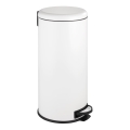 WENKO 22709100 - Kosz LEMAN 30,5x64 cm biały/czarny
