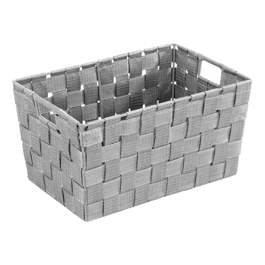 WENKO 22791100 - Kosz ADRIA 30x20 cm szary