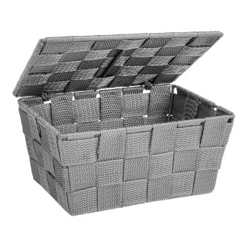 WENKO 22793100 - Kosz ADRIA 19x14 cm szary