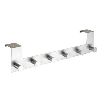 WENKO 22804100-Wieszak CELANO 39x11 cm stal nierdzewna/srebrny