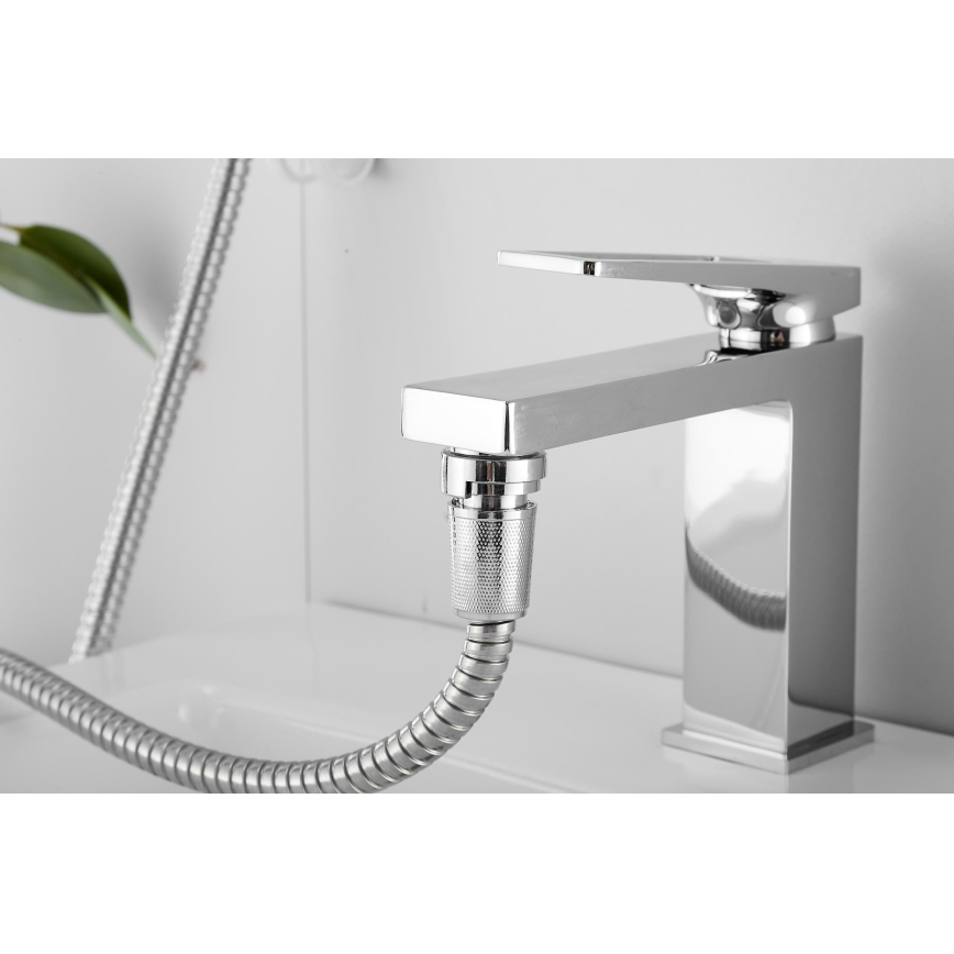 WENKO 22866100 - Prysznic UNIVERSAL 170x6,5 cm błyszczący chrom/srebrny/szary