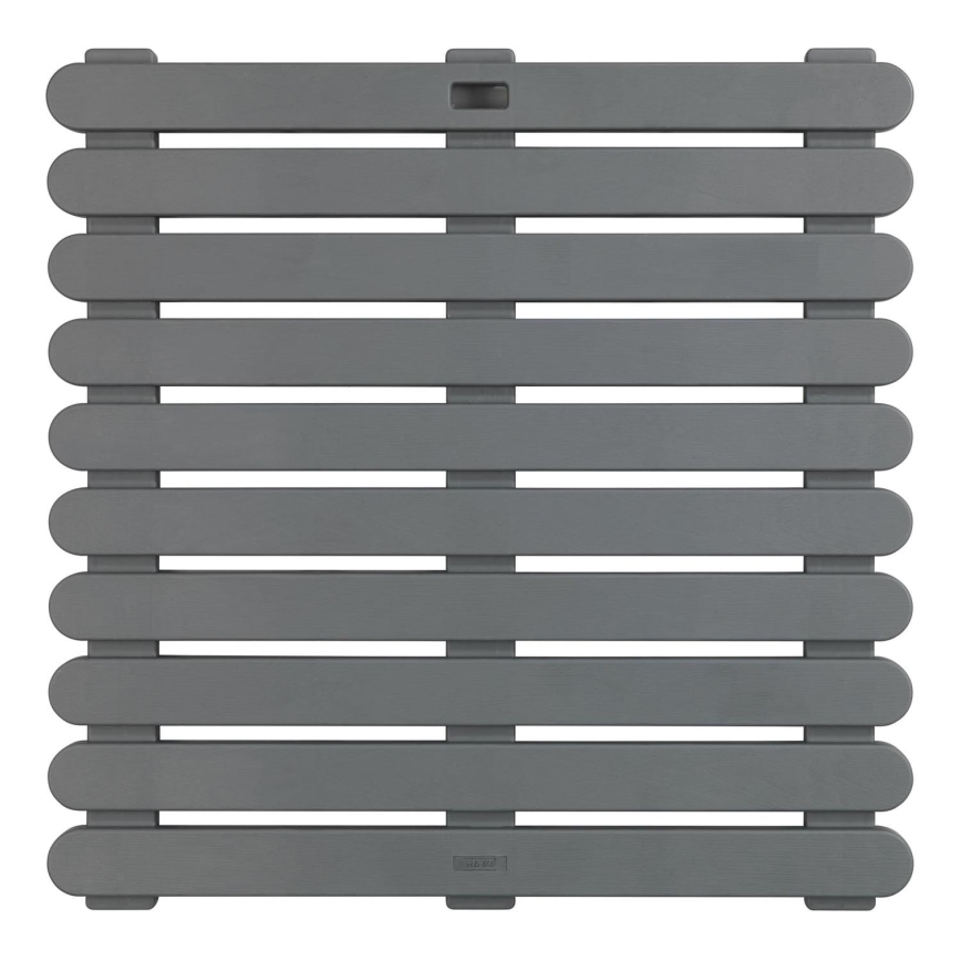 WENKO 22947100-Mata prysznicowa INDOOR & OUTDOOR 55x55 cm szara