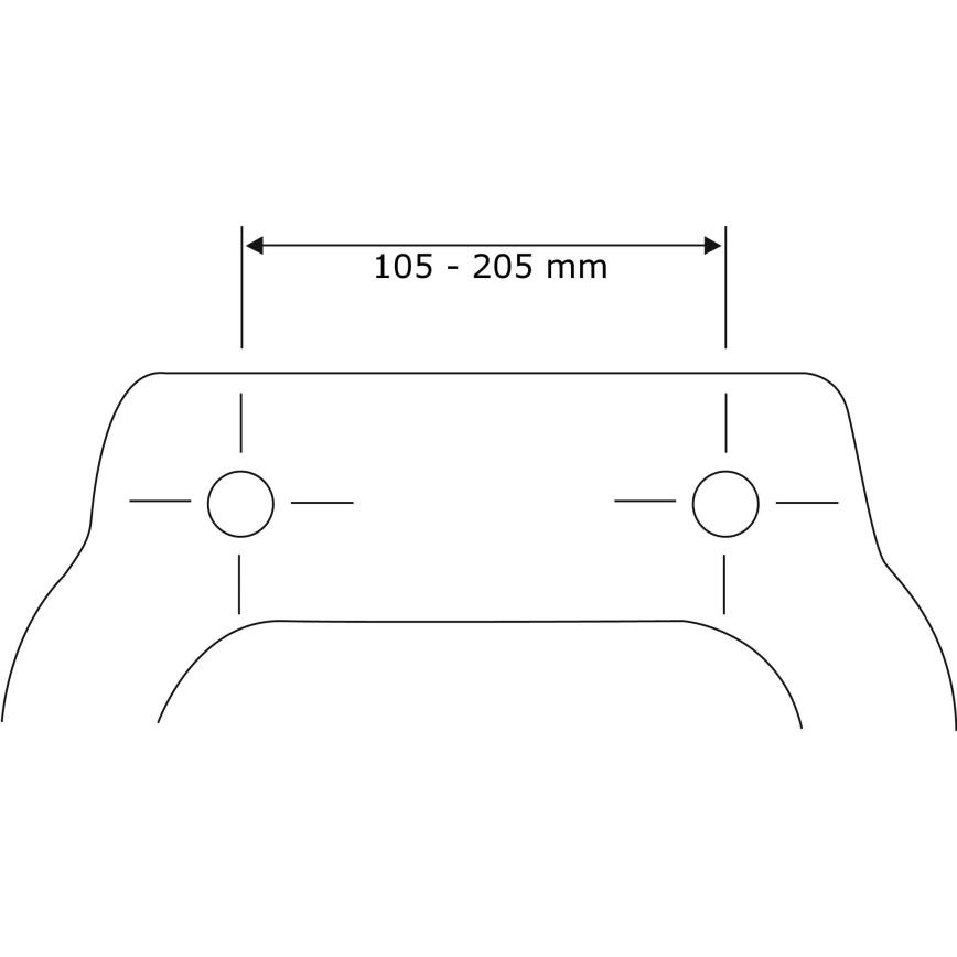 WENKO 22979100-WC deska sedesowa Buk naturalny 35,5x42,5 cm brązowa/srebrna