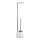 WENKO 22989100 - Szczotka do WC AVOLA 13x70 cm stal nierdzewna/biała/srebrna