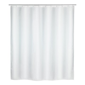 WENKO 23062100 - Zasłona prysznicowa PALAIS 180x200 cm biała