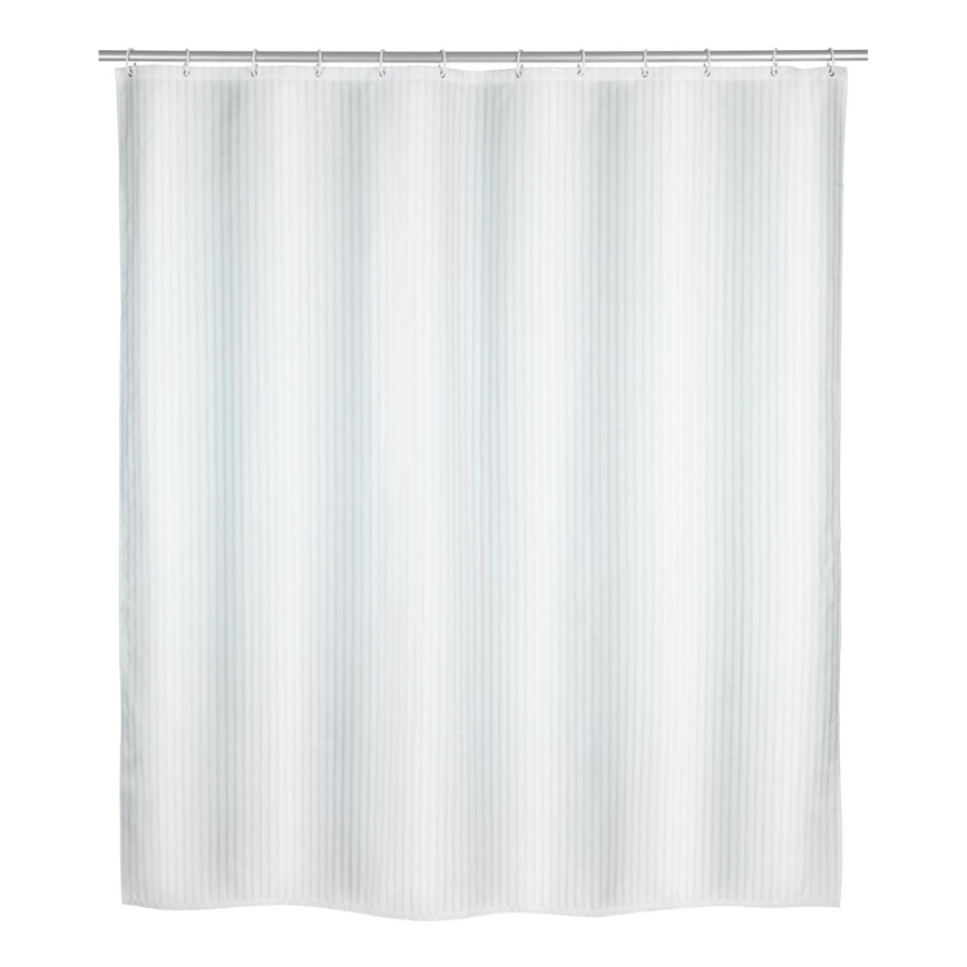 WENKO 23062100 - Zasłona prysznicowa PALAIS 180x200 cm biała