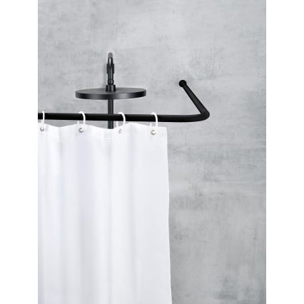 WENKO 23565100 - Pręt 2x2 cm czarny