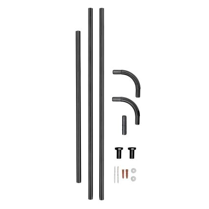 WENKO 23565100 - Pręt 2x2 cm czarny