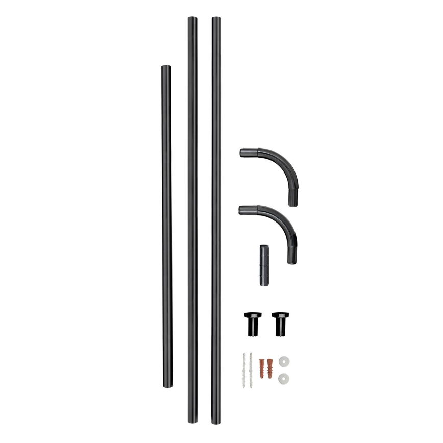 WENKO 23565100 - Pręt 2x2 cm czarny