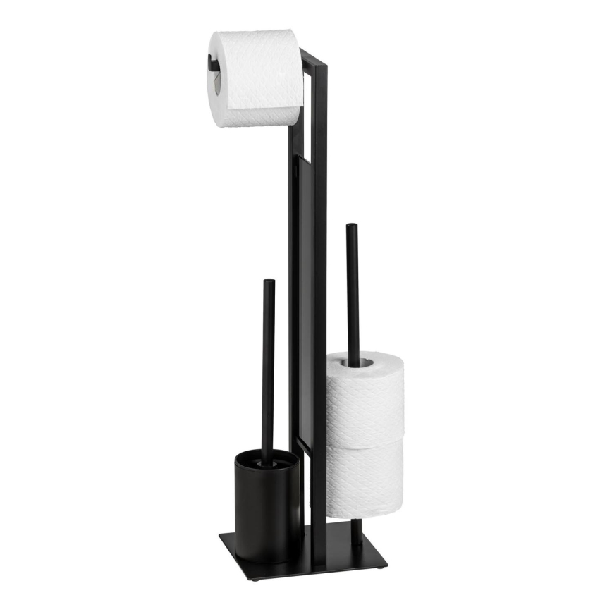 WENKO 23708100 - Szczotka do WC RIVALTA 18x70 cm czarna