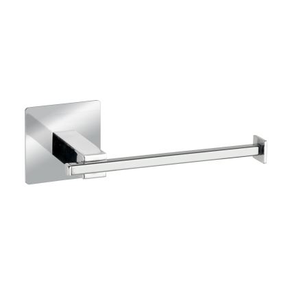WENKO 23859800 - Uchwyt na papier toaletowy TURBO-LOC QUADRO ED 16,5x6,5 cm stal nierdzewna
