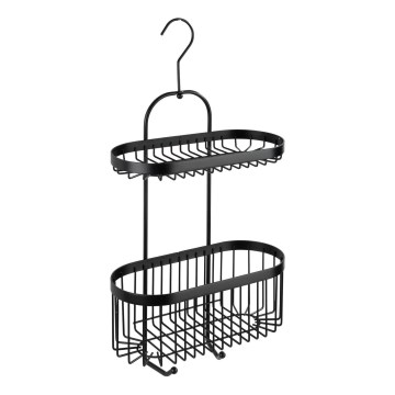 WENKO 23880100 – Półka CLASSIC PL. SCHWARZ 26,5x47 cm czarna