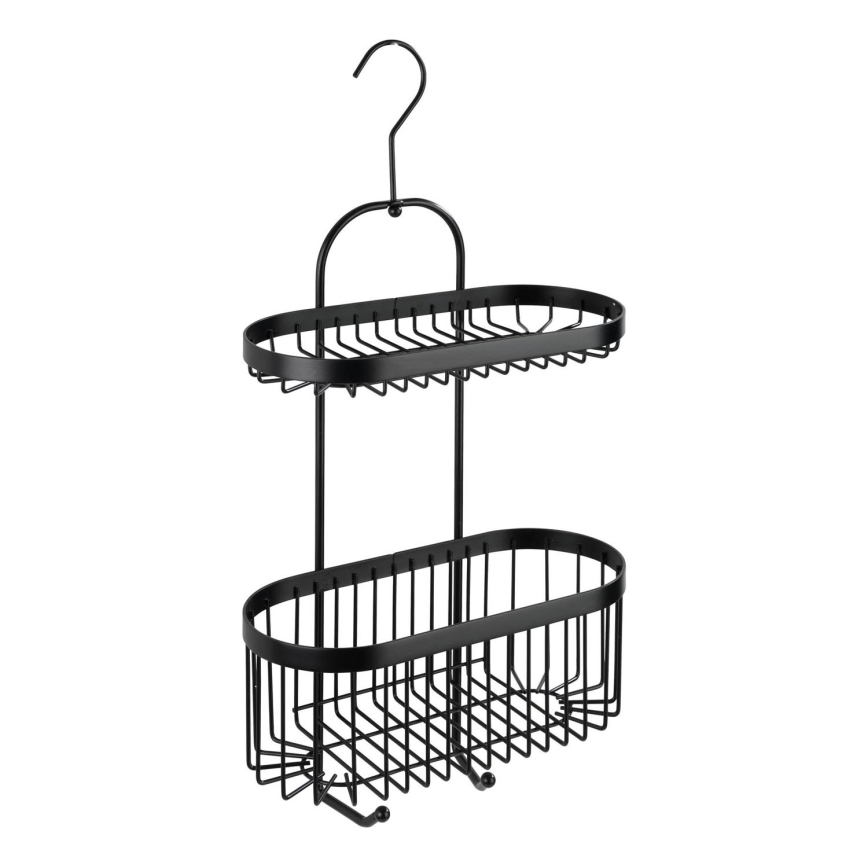 WENKO 23880100 – Półka CLASSIC PL. SCHWARZ 26,5x47 cm czarna