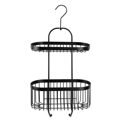WENKO 23880100 – Półka CLASSIC PL. SCHWARZ 26,5x47 cm czarna