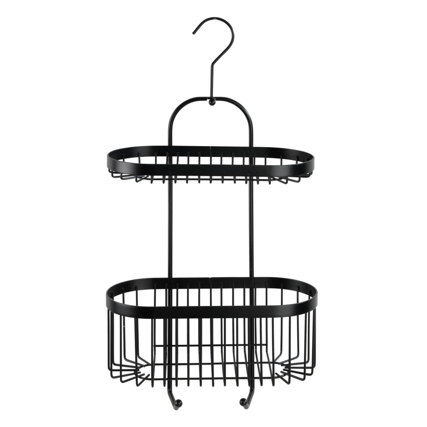WENKO 23880100 – Półka CLASSIC PL. SCHWARZ 26,5x47 cm czarna
