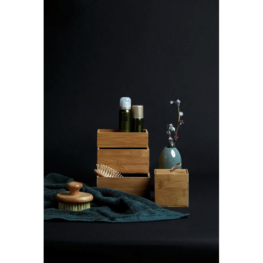 WENKO 23922100 - Pudełko TERRA 9x9 cm brązowe
