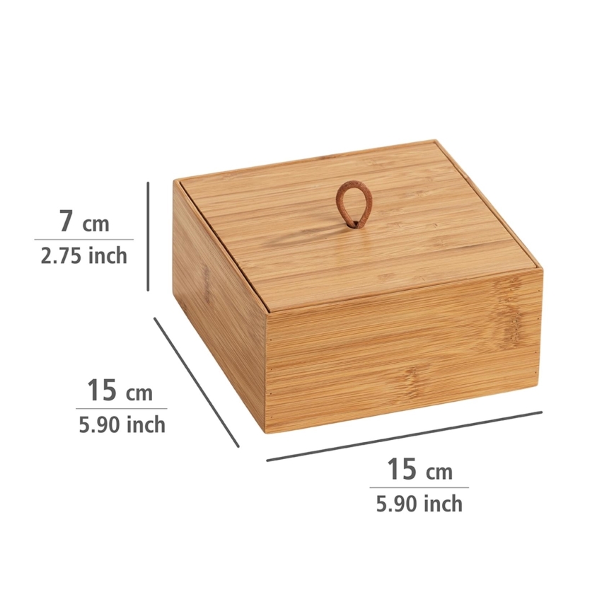 WENKO 23923100 - Pojemnik TERRA 15x7 cm brązowy