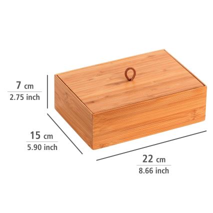 WENKO 23924800 - Pojemnik TERRA 22x15 cm brązowy
