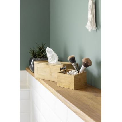 WENKO 23925100 - Pojemnik na chusteczki TERRA 25x13 cm brązowy