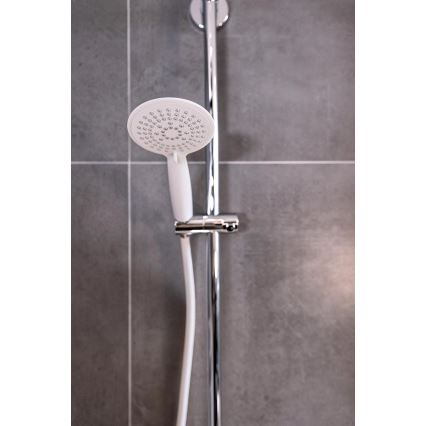 WENKO 23942100 - Głowica prysznicowa YOUNG LINE 11x11 cm biała