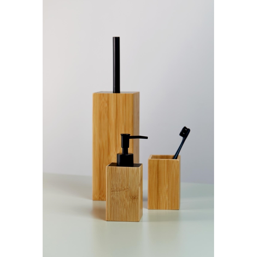 WENKO 23985100 - Szczotka WC PADUA 10x38 cm brązowo-czarna