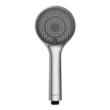 WENKO 23992100 - Głowica prysznicowa WATERSAVING SYSTEM 9,5x9,5 cm chrom błyszczący/szary