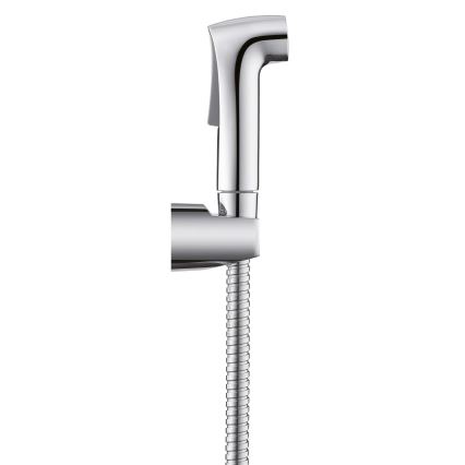 WENKO 23999100 - Zestaw bidetowy WATERSAVING SYSTEM 12x7 cm, chrom błyszczący/srebrny