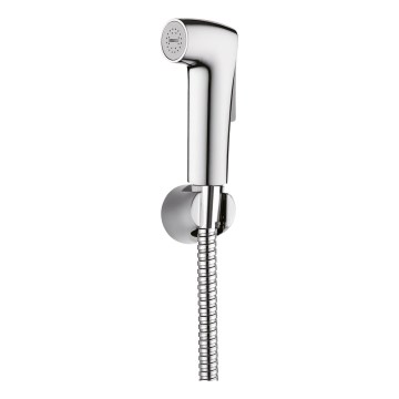 WENKO 23999100 - Zestaw bidetowy WATERSAVING SYSTEM 12x7 cm, chrom błyszczący/srebrny